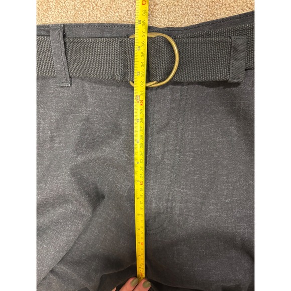 Levi's Mens Cargo Shorts Black Belted Relaxed Fit Cotton Blend size‎ 38 - Picture 7 of 9